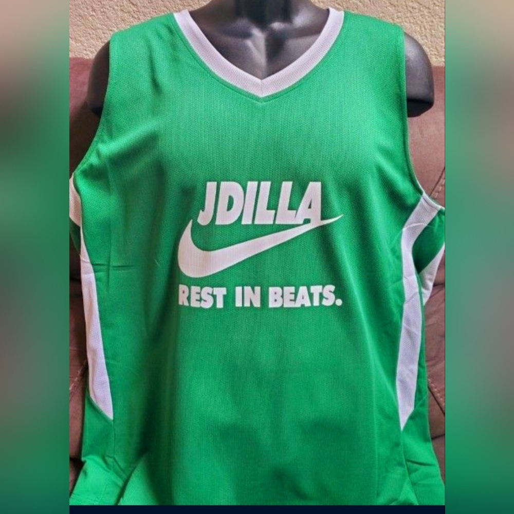 J Dilla Nike Rest in Beats Custom Jersey! Size XL. Optional Sizes and Colors!